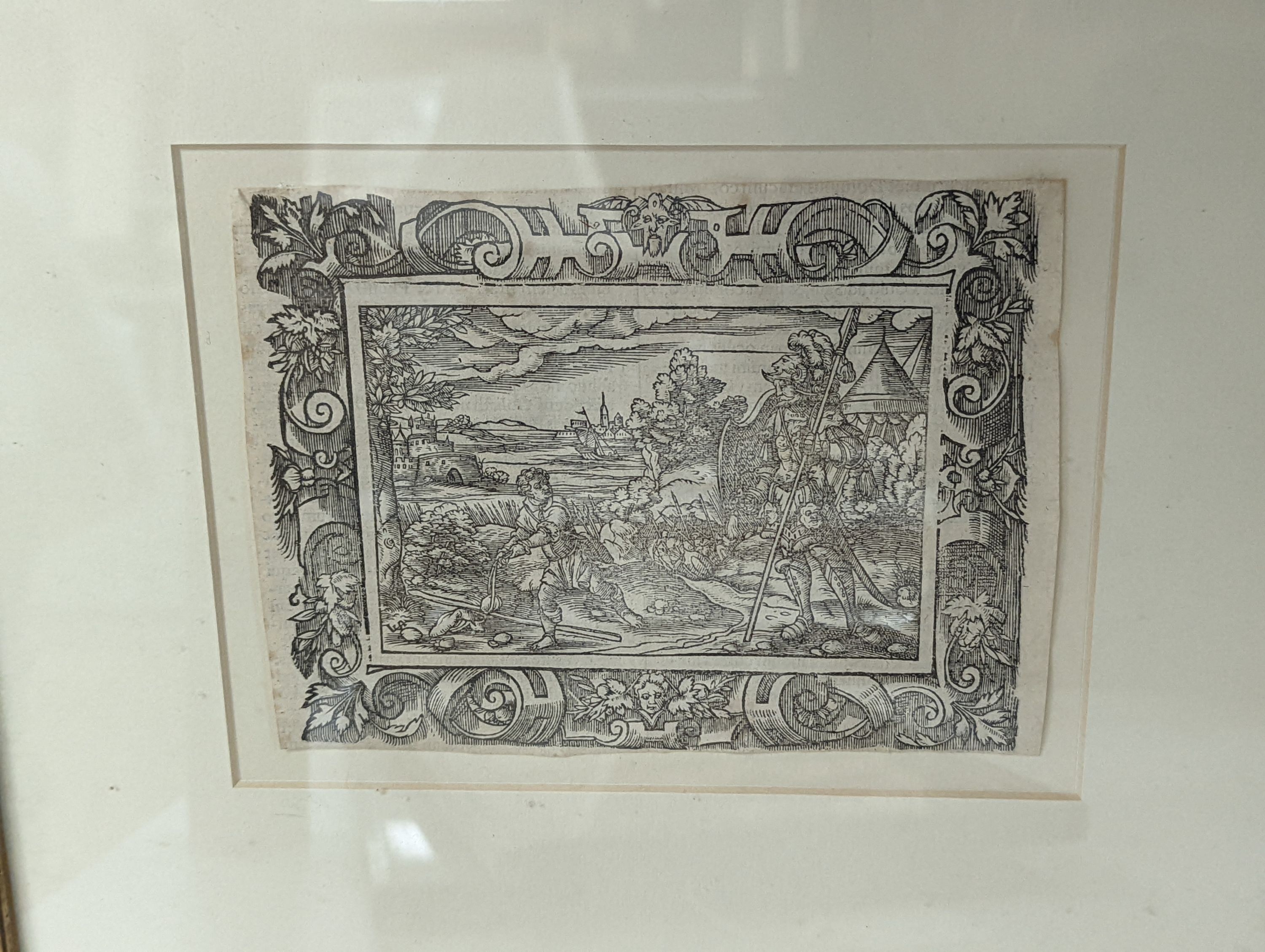 An early framed print, a Coromandel Coast print and two bird prints